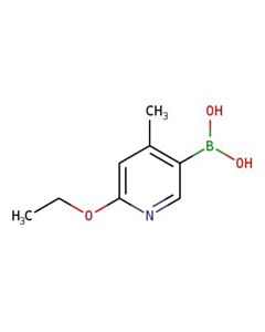 Astatech 6-ETHOXY-4-METHYLPYRIDINE-3-BORONIC ACID; 5G; Purity 97%; MDL-MFCD07374995
